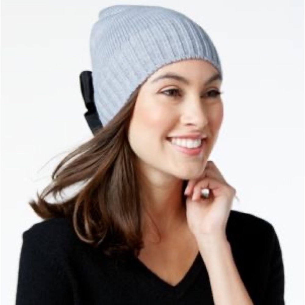 Kate Spade New York Grosgrain Bow Beanie